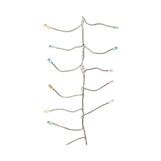 Wreath of LED Lights Lumineo 6 W Multicolour 11 m 5 m 1,2 m-0