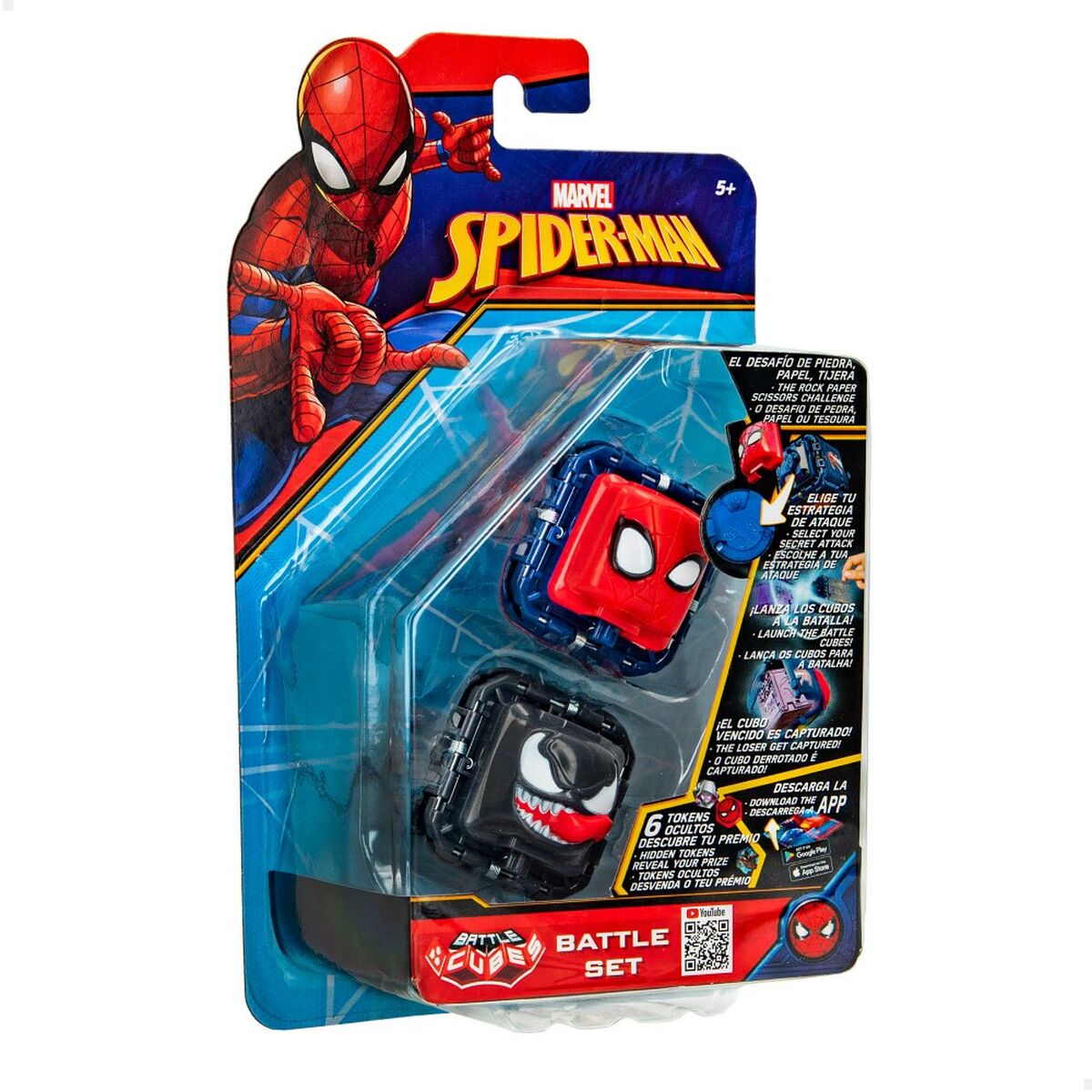 Skills game Spider-Man Battle Cubes (12 Units)-2