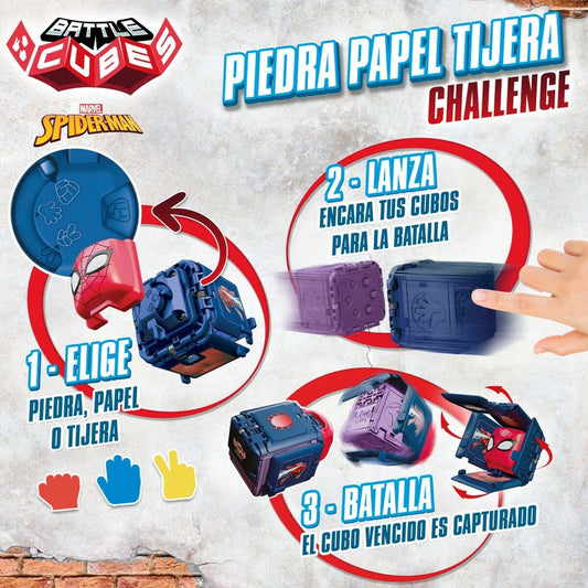 Skills game Spider-Man Battle Cubes (12 Units)-1