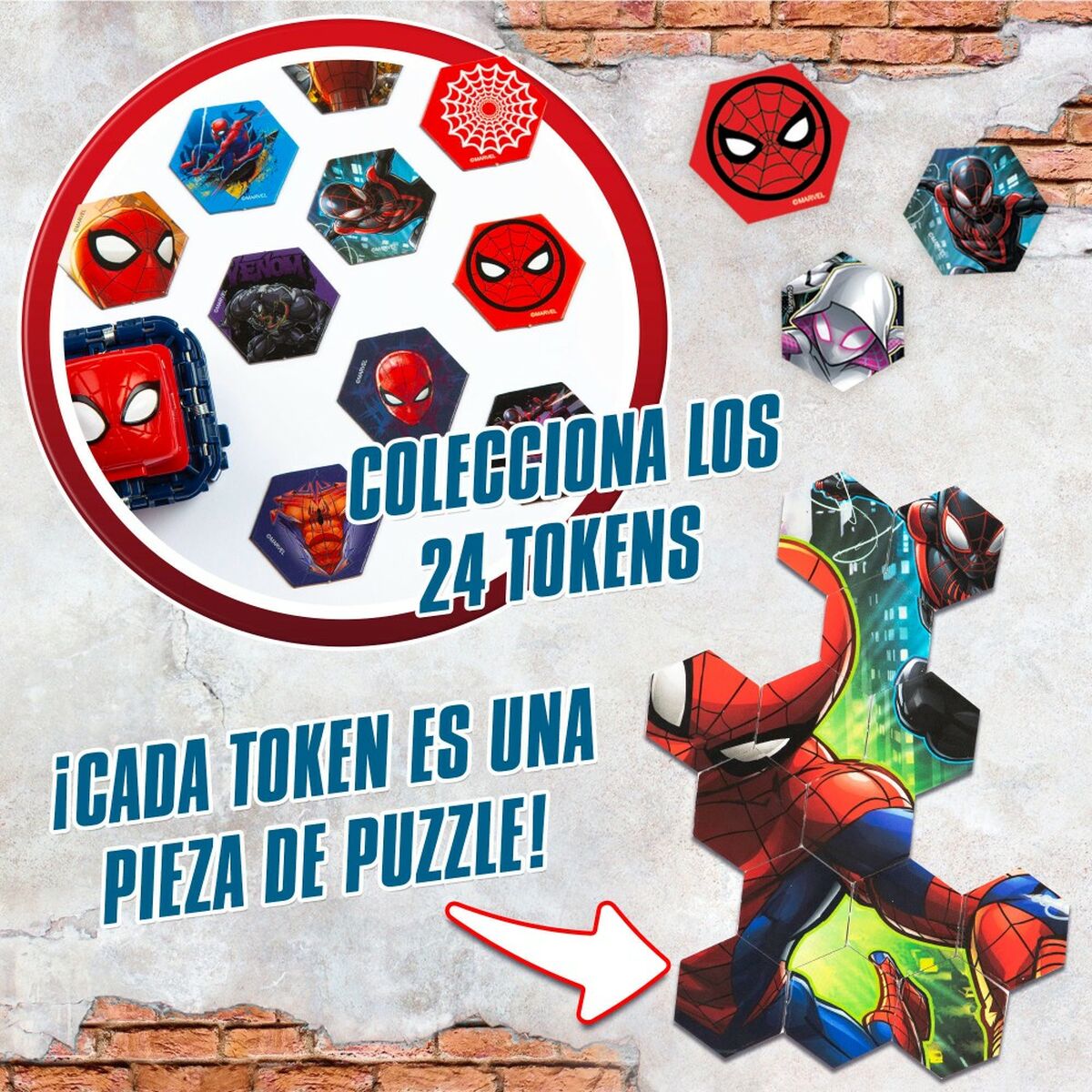 Skills game Spider-Man Battle Cubes (12 Units)-4