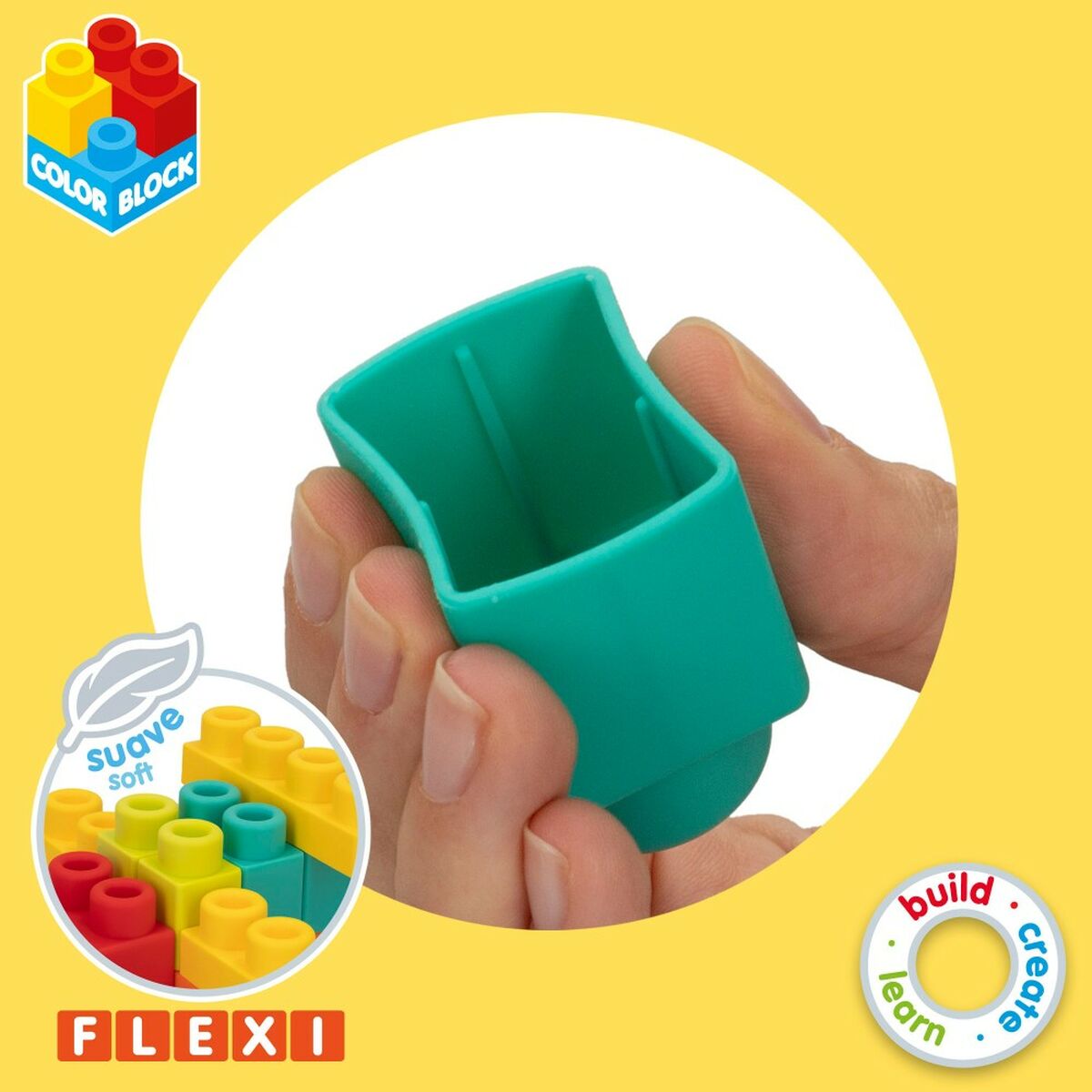 Construction set Color Block 52 Pieces (4 Units)-4