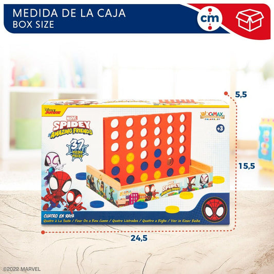 4 in a Row Spidey 24 x 16 x 15 cm (6 Units)-1