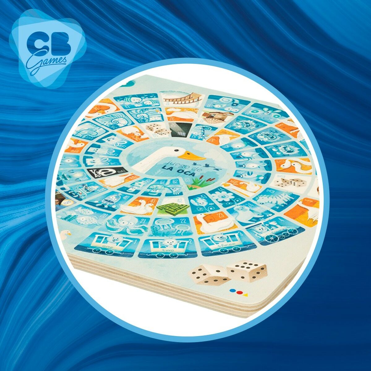 Parchís and Oca Board CB Games 25 x 1 x 25 cm (25 Pieces) (6 Units)-3