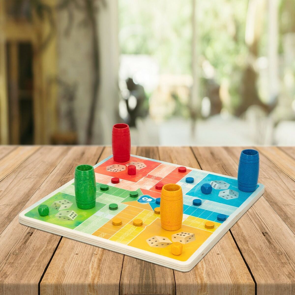 Parchís and Oca Board CB Games 25 x 1 x 25 cm (25 Pieces) (6 Units)-2