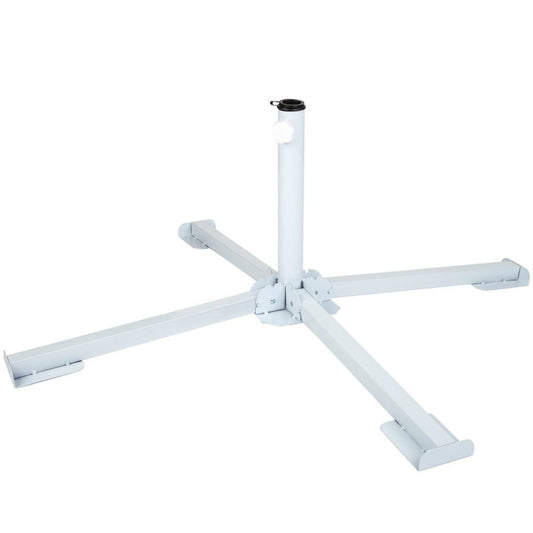 Base for beach umbrella Aktive White Plastic Sponge EPS 85 x 31 x 85 cm (4 Units)-1