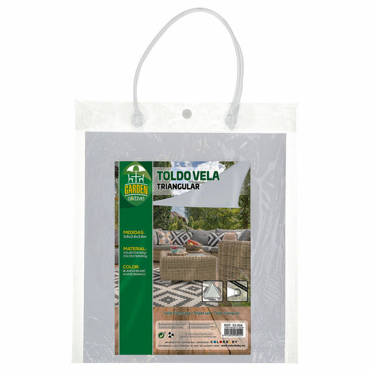 Shade Sail Aktive 360 x 0,5 x 360 cm Triangular (6 Units)-1