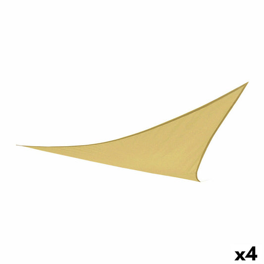 Shade Sails Aktive Triangular Cream 360 x 0,5 x 360 cm (4 Units)-0