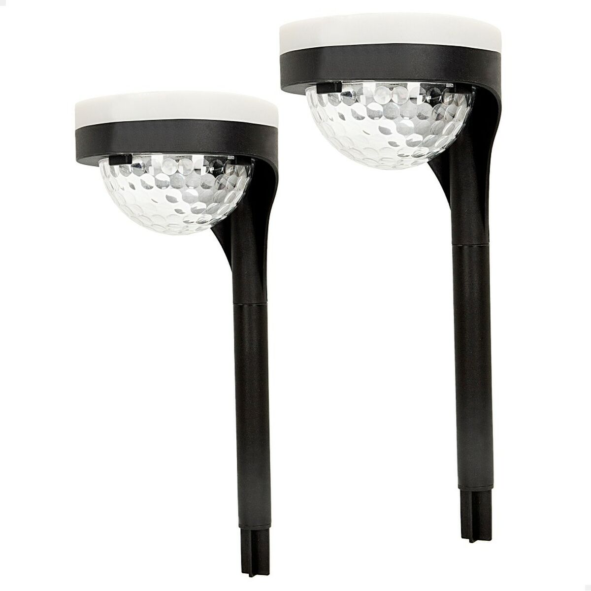 Set of solar garden lights Aktive 2 Pieces polypropylene 11 x 49 x 12 cm (4 Units)-6