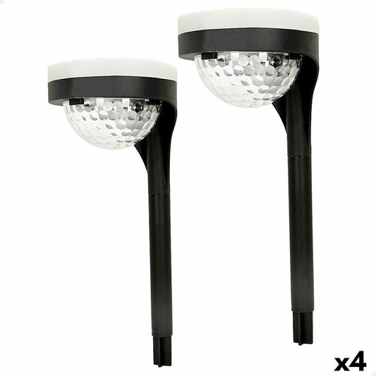 Set of solar garden lights Aktive 2 Pieces polypropylene 11 x 49 x 12 cm (4 Units)-0