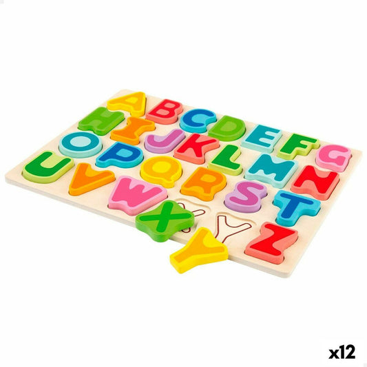Child's Wooden Puzzle Woomax + 2 Years 27 Pieces (12 Units)-0