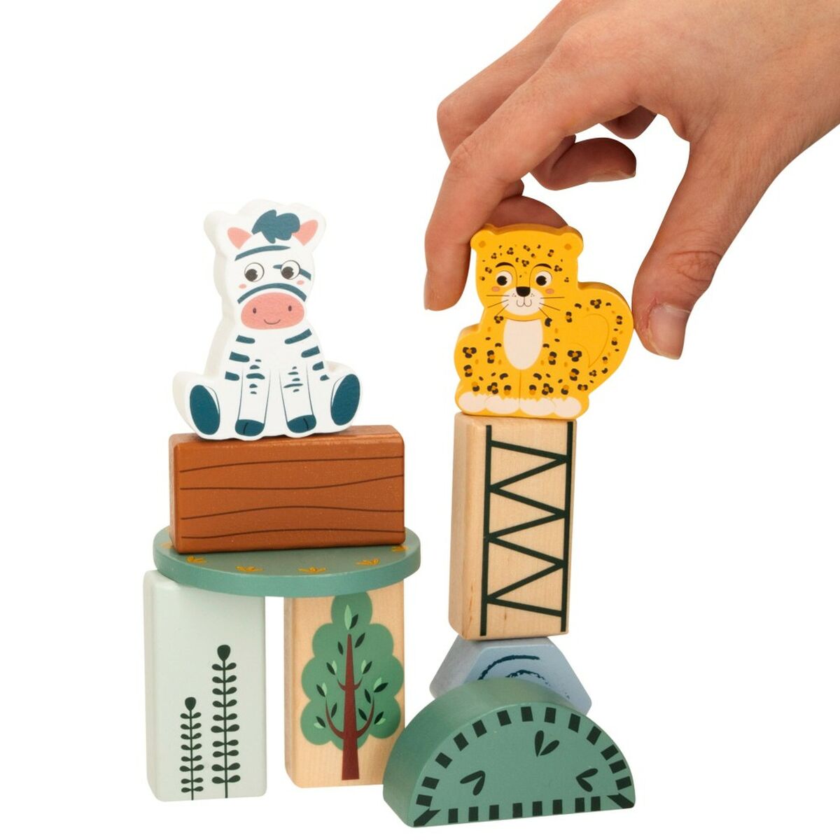 Construction set Woomax animals 28 Pieces (6 Units)-4