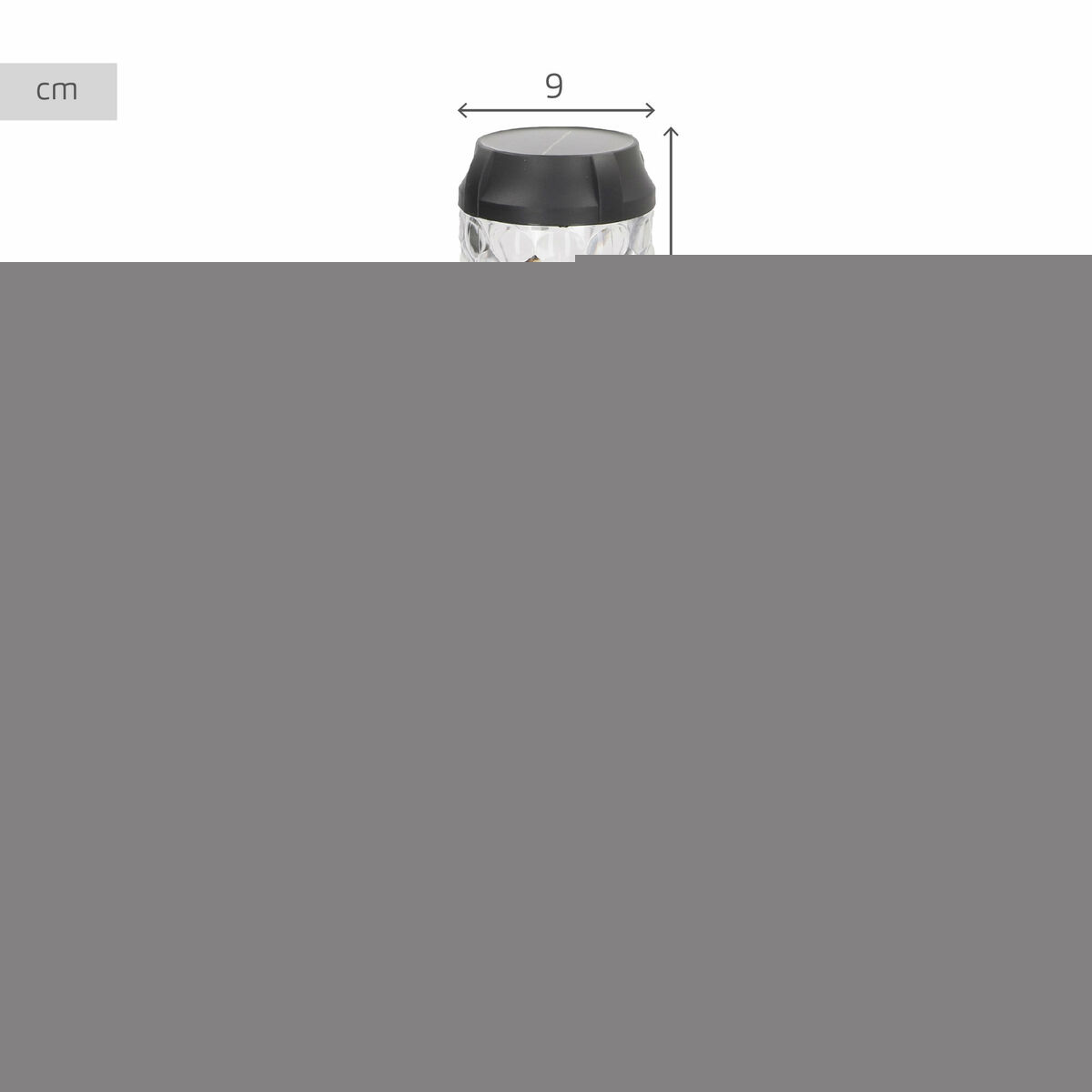 Solar lamp Aktive 9 x 40 x 9 cm (6 Units)-3
