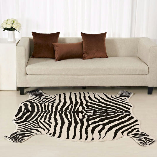 1x Zebra Printed Carpet-1
