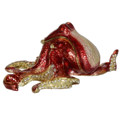 Octopus Bejeweled Enamel Trinket-1