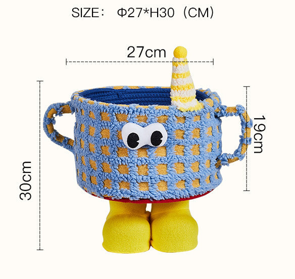Little Monsters Storage Basket-19
