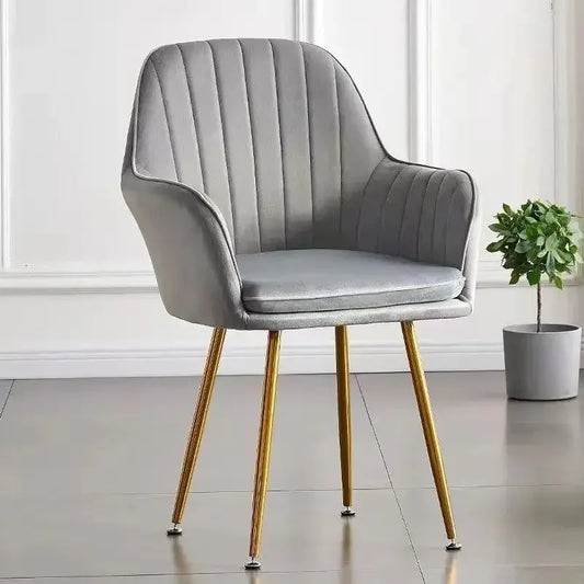 Nordic Velvet Dining Chair-1