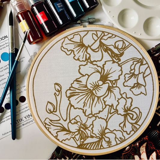 Classic Batik Craft Kit - Vanda Miss Joaquim-0