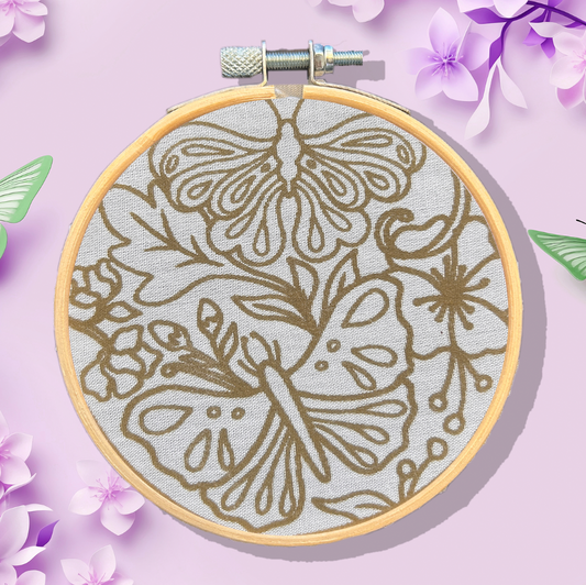 Mini Batik Craft Kit - Flutter By, Butterfly-1