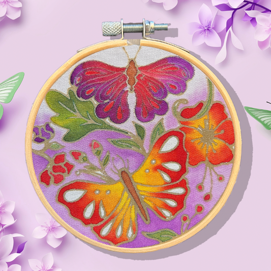 Mini Batik Craft Kit - Flutter By, Butterfly-0