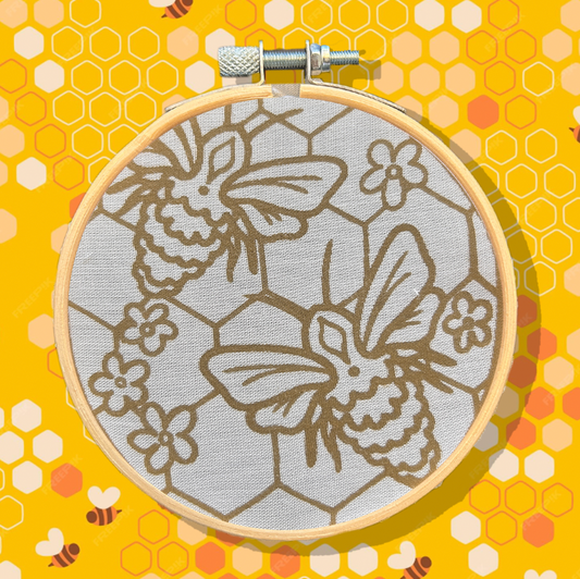 Mini Batik Craft Kit - Just BEE Yourself-1