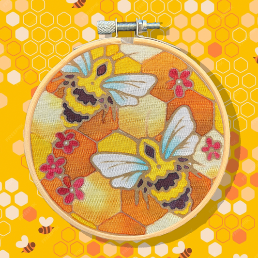 Mini Batik Craft Kit - Just BEE Yourself-0