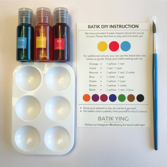 Mini Batik Craft Kit - Over the Rainbow-1