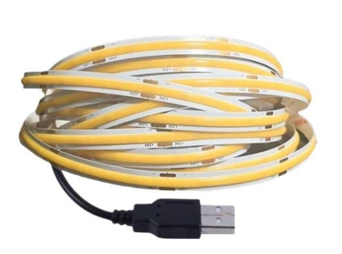 USB-Powered High-Density COB LED Light Strip-0