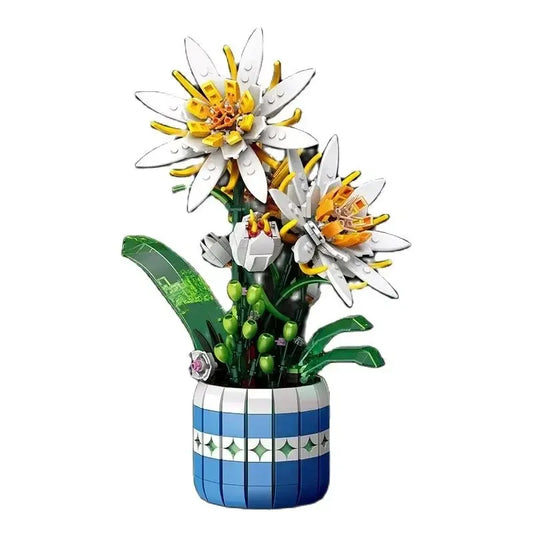 Flower Bonsai Building Blocks Epiphyllum Plant-0