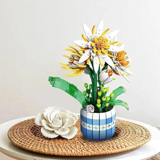 Flower Bonsai Building Blocks Epiphyllum Plant-1
