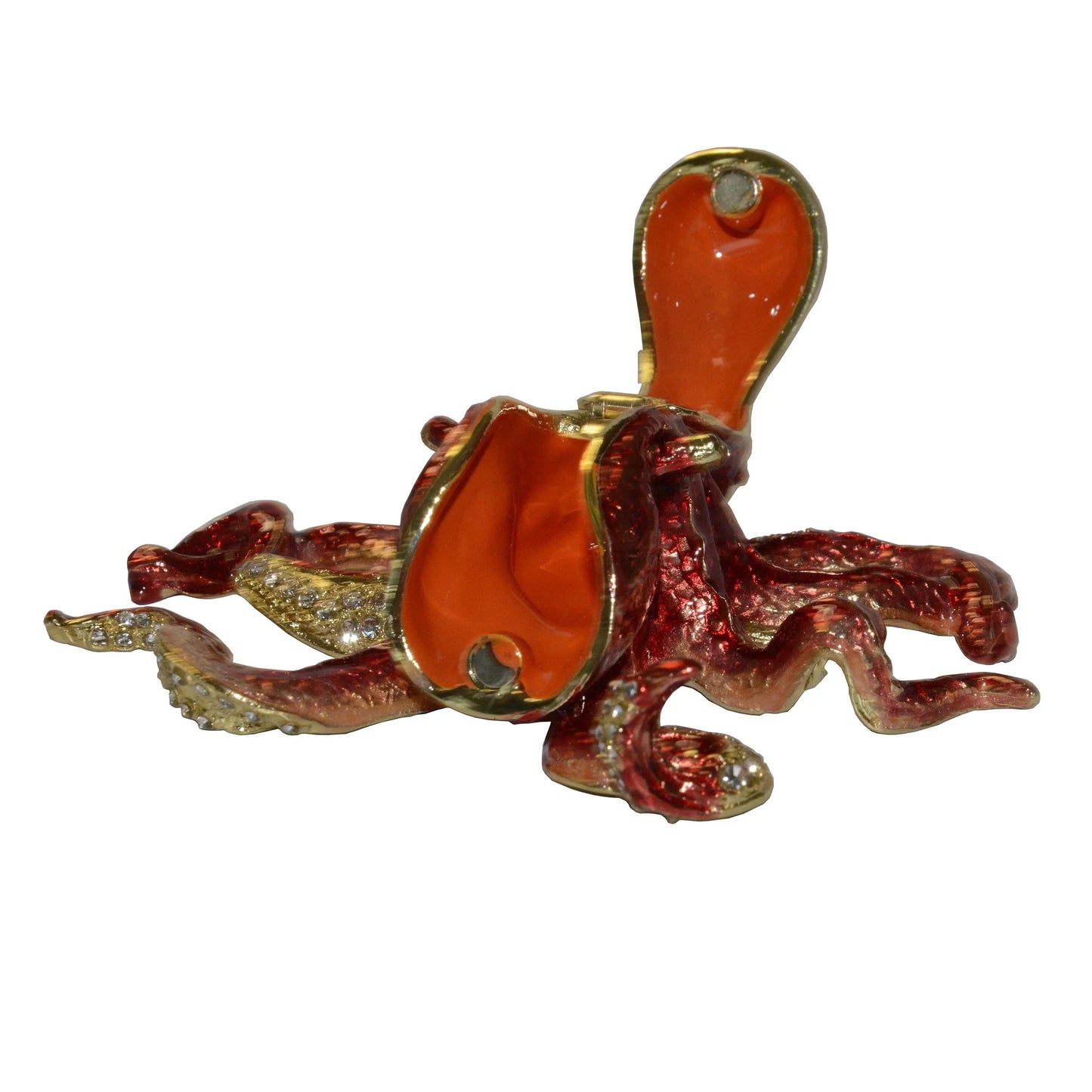 Octopus Bejeweled Enamel Trinket-4