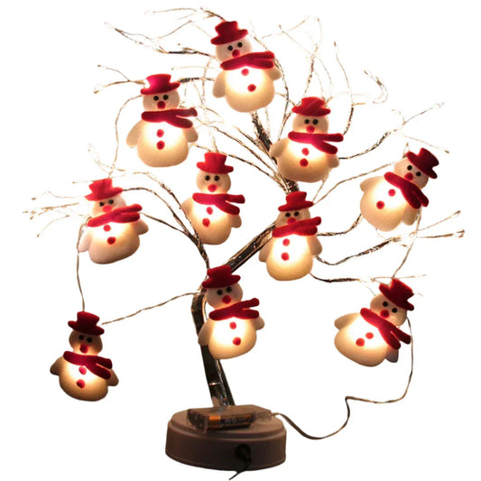 Snowman Christmas LED Garland String Light-0