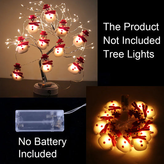Snowman Christmas LED Garland String Light-1