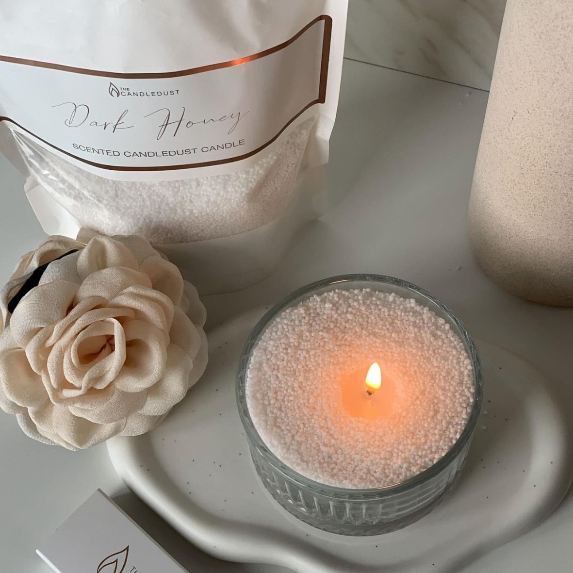 Nordic Lights Scented Candle Sand 330g/0.73lbs-4