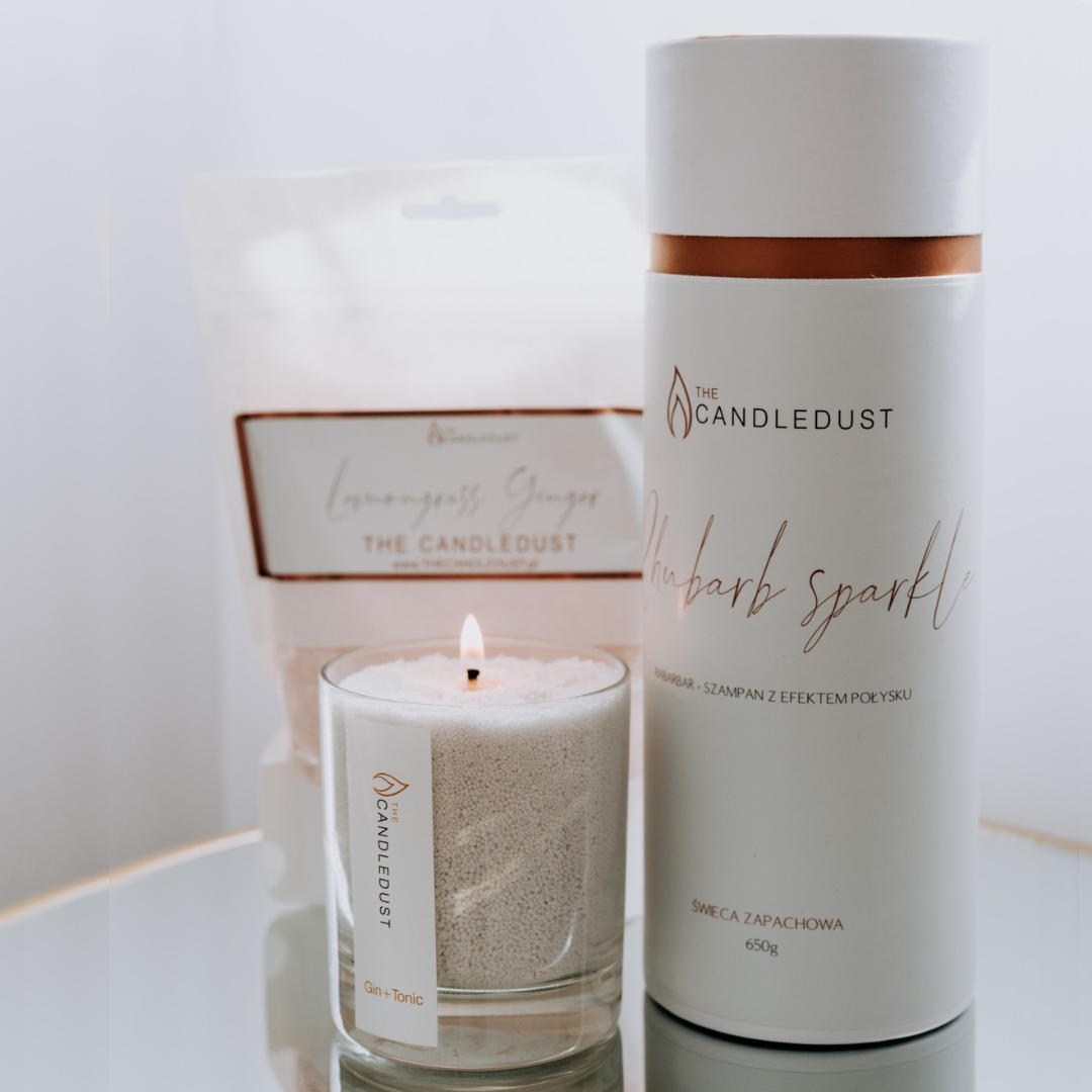 Mango Lime Scented Candle Sand 330g/0.73lbs-4