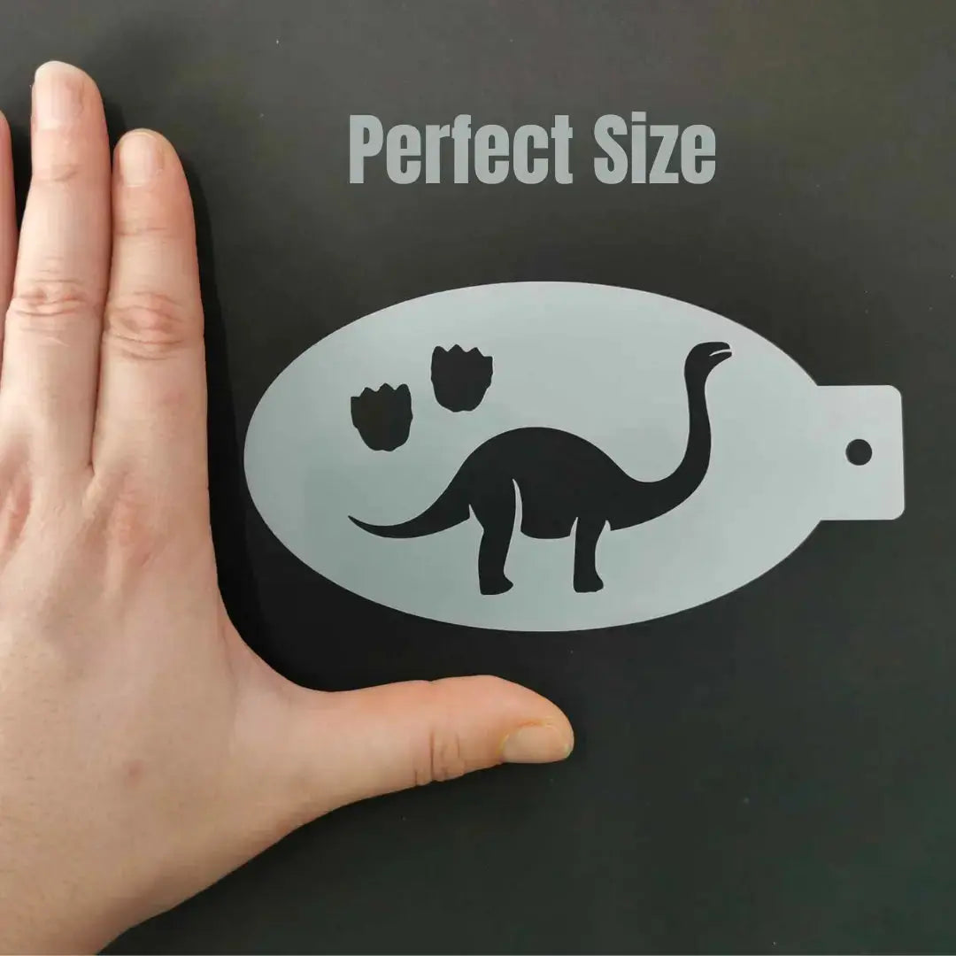 Face Painting Stencil - ME9 Dolphin Love-3