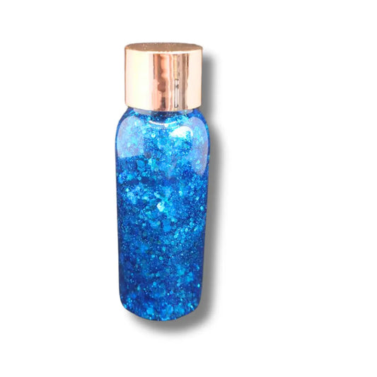 Festival Chunky Glitter Gel - Blue-0
