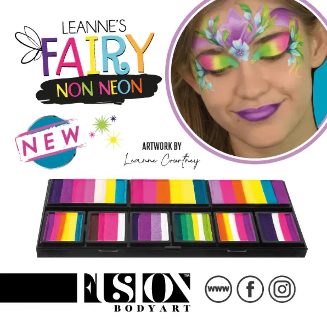 Fusion Body Art Petal Palette - Leanne's Fairy Collection-0