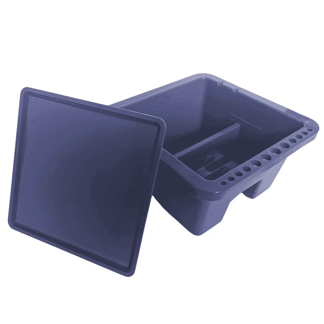 Mont Marte Brushwasher - Square Plastic Twin Compartment-2