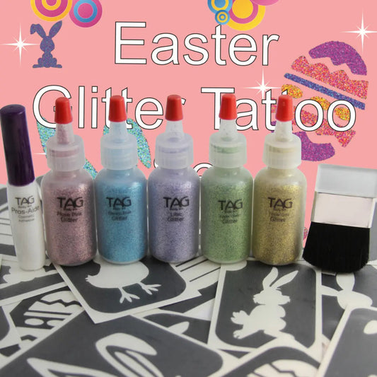 TAG Glitter Tattoo Kit - Easter-1