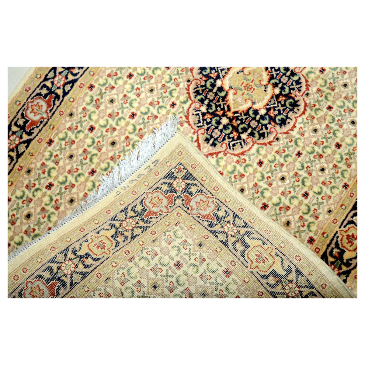 Bajar-Hand-knotted-Grain-Brown-Area-Rug