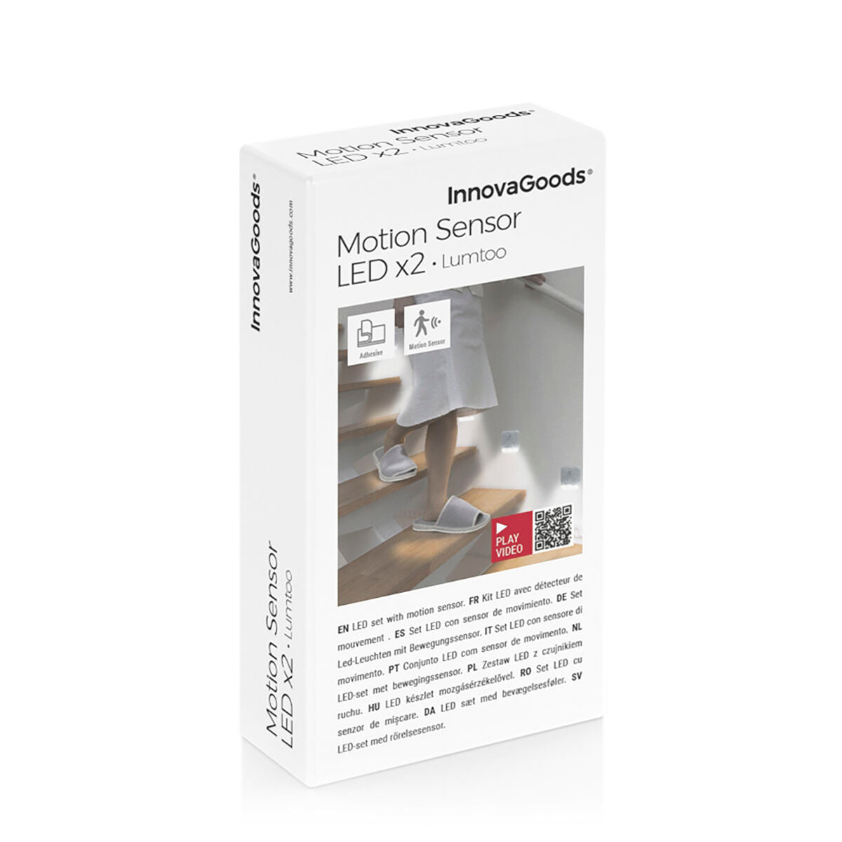 LED Light with Movement Sensor Lumtoo InnovaGoods 2 Units-1