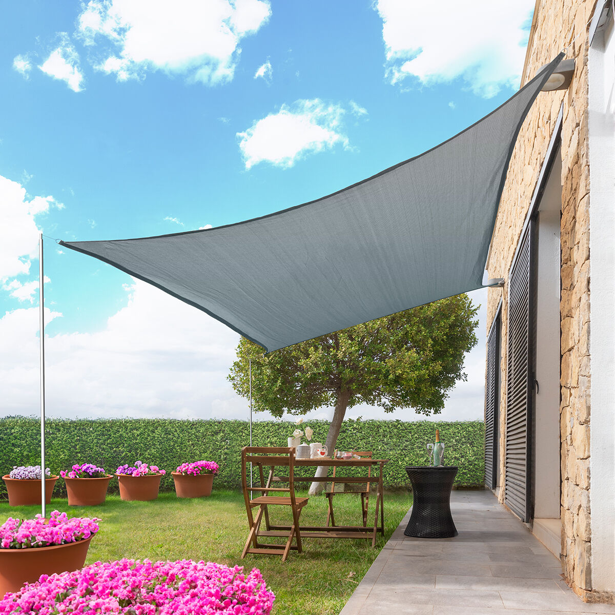 Rectangular Shade Sail Shazail InnovaGoods 2 x 3 m-4