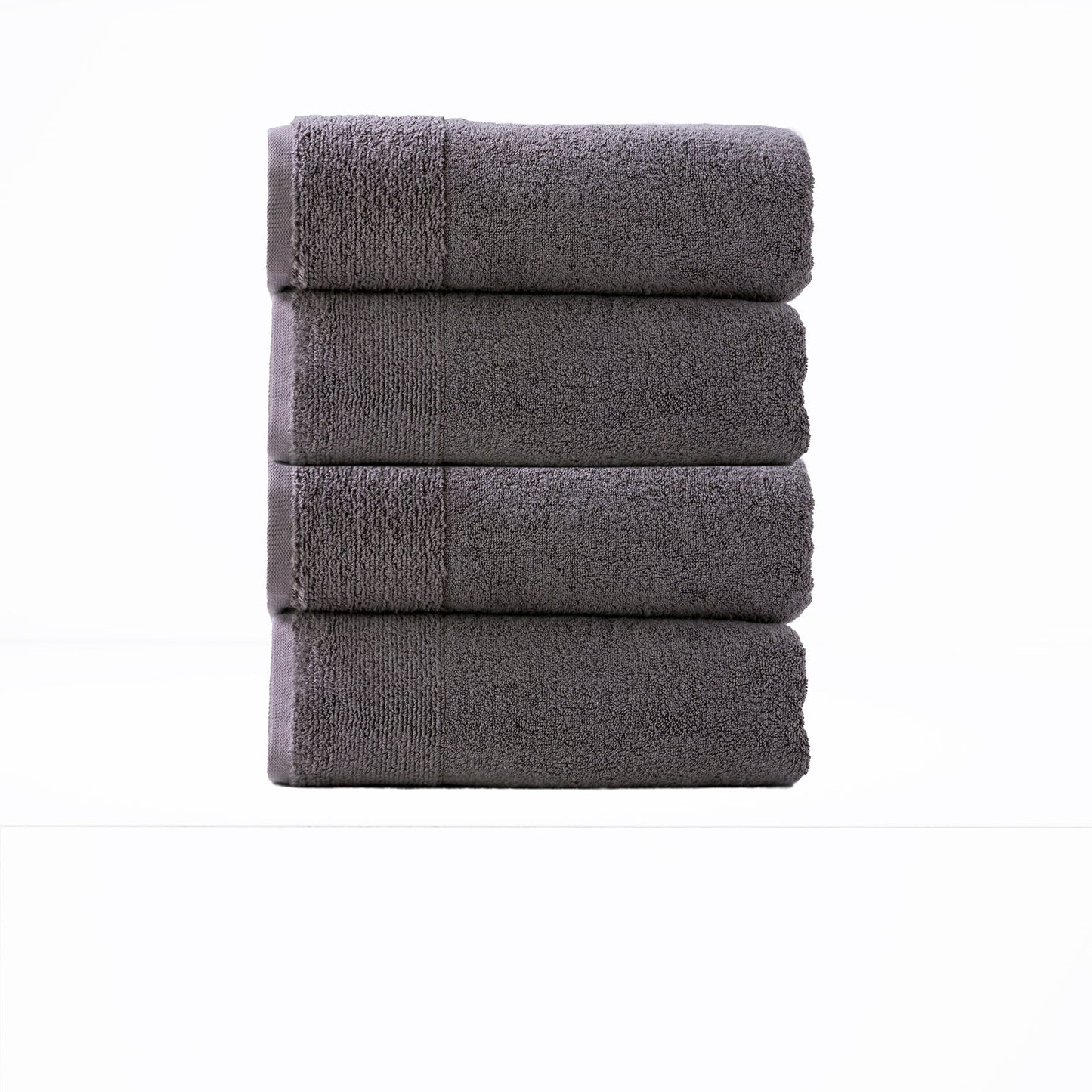 NNEDSZ Aireys 650 GSM Zero Twist 4 Piece Nickel Bath Towel by Renee Taylor-0