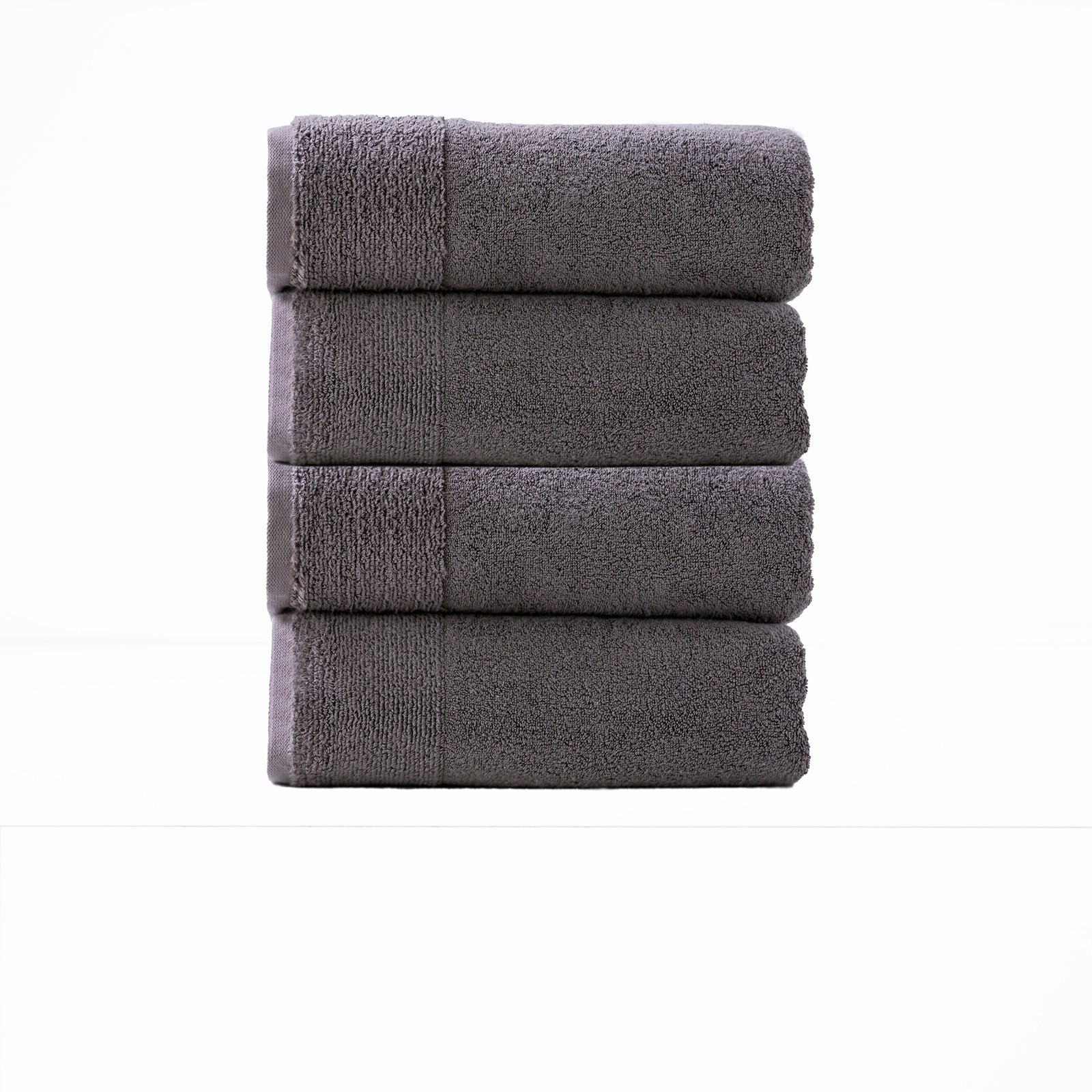 NNEDSZ Aireys 650 GSM Zero Twist 4 Piece Nickel Bath Towel by Renee Taylor-0