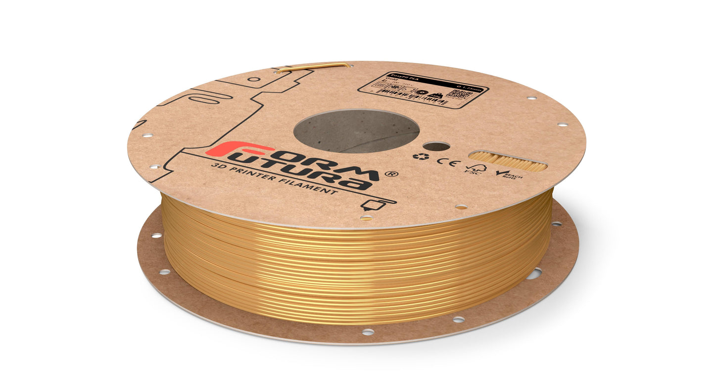 NNEDSZ PLA Filament EasyFil PLA 1.75mm Gold 750 gram 3D Printer Filament-0