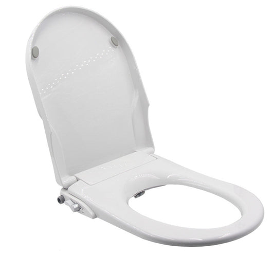NNEDSZ Non Electric Bidet Toilet Seat D Cover Bathroom Dual Nozzle SpWater Wash-0