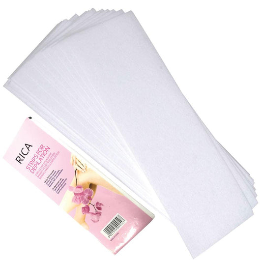 NNEDSZ 100x Pre-Cut Strips Pack - 70gsm Non Woven Disposable Cut Waxing Papers-0