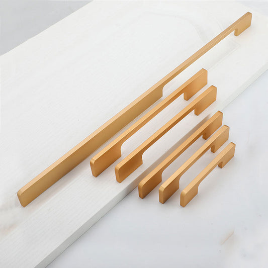 NNEDSZ Slim Design Kitchen Cabinet Handles Drawer Bar Handle Pull Gold 96MM-0
