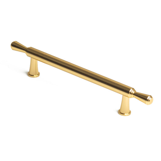 NNEDSZ Gold Zinc Kitchen Cabinet Handles Drawer Bar Handle Pull 128mm-0