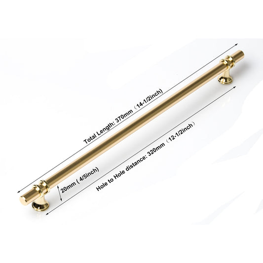 NNEDSZ Luxury Design Kitchen Cabinet Handles Drawer Bar Handle Pull Gold 320MM-1
